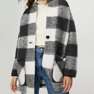 Aritzia Wilfred Free Off-Duty Plaid Jacket